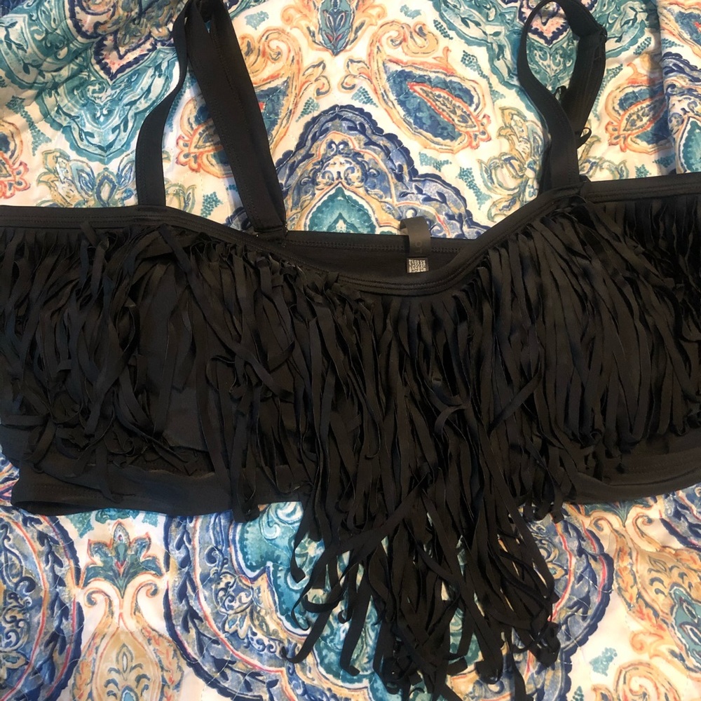 Torrid Fringe Bikini Top